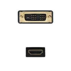 Nano Cable DVI a HDMI 1.8m - Cable DVI/HDMI