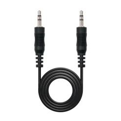 Nano Cable Jack 3.5/M a Jack 3.5/M Negro 20m - Cable Audio