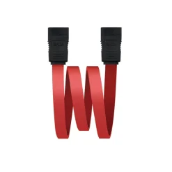 Nano Cable 0.5m Datos Rojo/Negro - Cable SATA