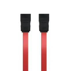 Nano Cable 0.5m Datos Rojo/Negro - Cable SATA