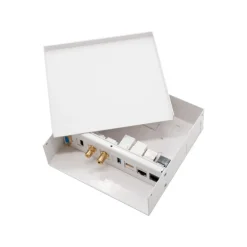 Nano Cable Multimedia de Pared VGA/HDMI/Jack3.5/RCA/USB/RJ-45 - Caja Conexiones