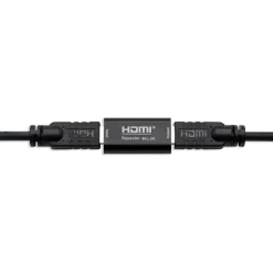 Nano Cable Repetidor HDMI A/H-A/H Negro - Repetidor HDMI