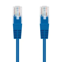 Nano Cable RJ45 Cat.5e UTP AWG24 Azul 1m - Cable Red