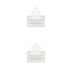 Nano Cable RJ45 CAT.5E UTP 2m Blanco - Cable De Red