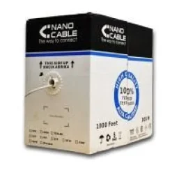 Nano Cable RJ45 Categoria 6 FTP Bobina 305m - Cable Red