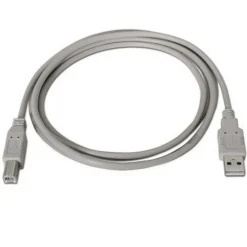 Nano Cable USB 2.0 Impresora A/M-B/M 1m Beige - Cable USB