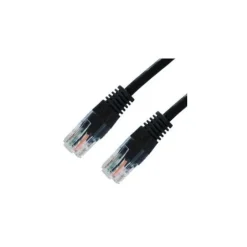 Nanocable Categoria 5 UTP 3m Negro - Cable de Red