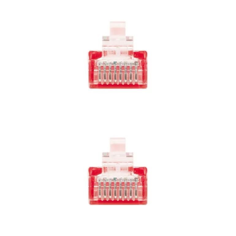 Nanocable Categoria 5 UTP 0,5m Rojo - Cable de Red