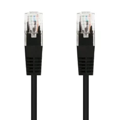 Nanocable Latiguillo Categoria 5 UTP 2m Negro - Cable Red