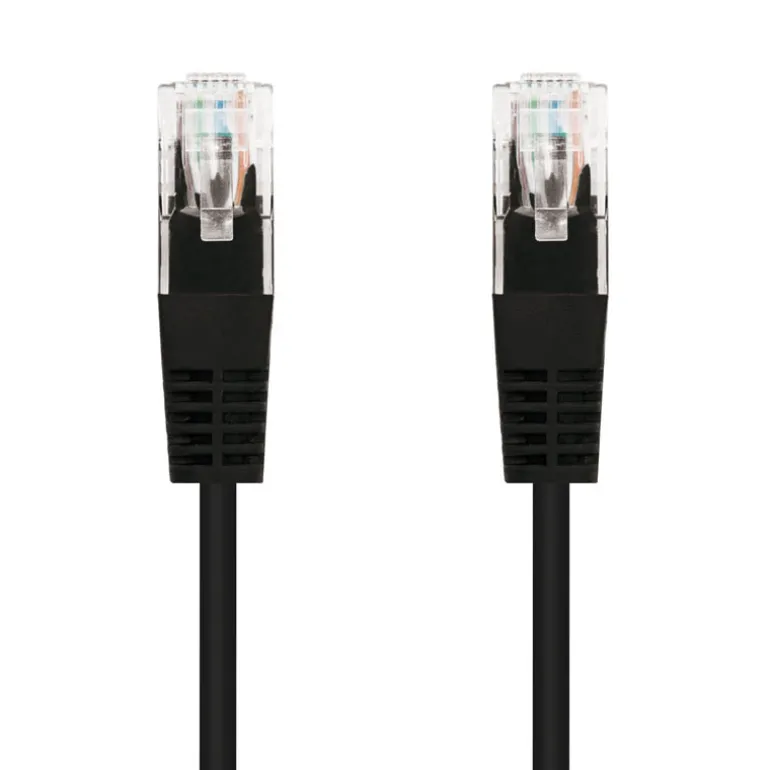 Nanocable Latiguillo Categoria 5 UTP 2m Negro - Cable Red