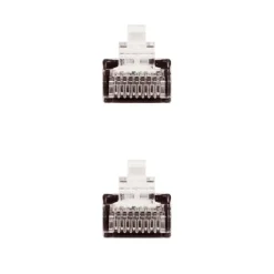 NanoCable Latiguillo RJ45 Cat.6 UTP AWG24 2m Negro - Cable Red