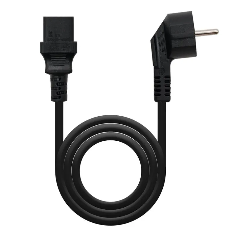 Nanocable M-C13/H 1.5m Negro - Cable Alimentación