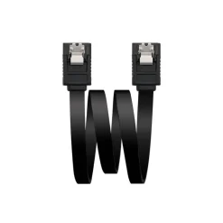 Nanocable Negro 0.5m Datos 6G - Cable SATA III