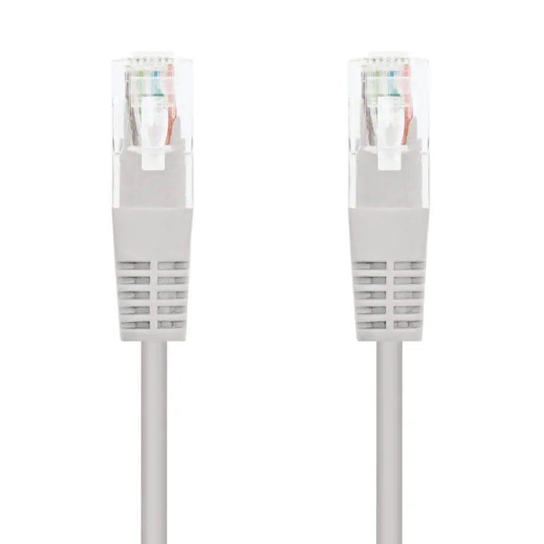 NanoCable RJ45 Cat.6 UTP AWG24 Gris 1m - Cable Red