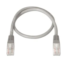 Nanocable RJ45 Cat.5e UTP AWG24 Gris 25cm - Cable Red