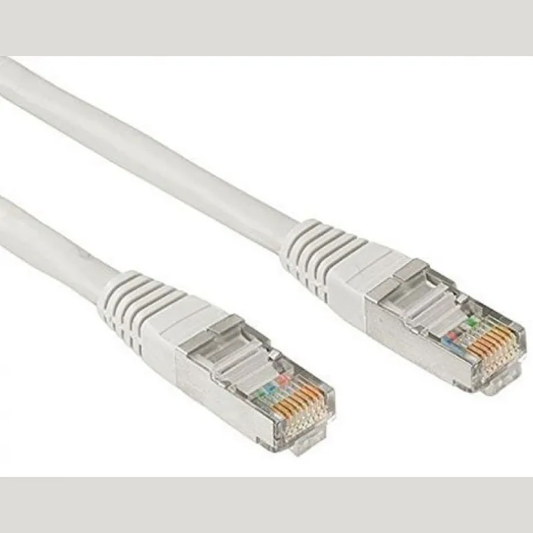 NanoCable RJ45 Categoria 5 UTP 1m Gris - Cable de Red