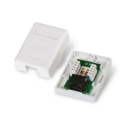 Nanocable Roseta Para RJ45 CAT.5E UTP 1 Toma - Roseta De Superficie