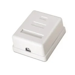 Nanocable Roseta Para RJ45 CAT.5E UTP 1 Toma - Roseta De Superficie