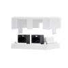 Nanocable Roseta Para RJ45 CAT.5E UTP Blanco - Roseta De Superficie