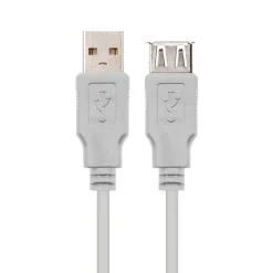 Nanocable USB 2.0 1.8m Beige - Alargador USB