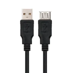Nanocable USB 2.0 1.8m Negro - Alargador USB