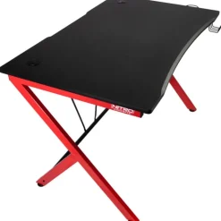 Nitro Concepts D12 Negro/Rojo - Mesa Gaming