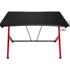 Nitro Concepts D12 Negro/Rojo - Mesa Gaming