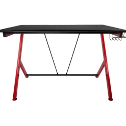 Nitro Concepts D12 Negro/Rojo - Mesa Gaming