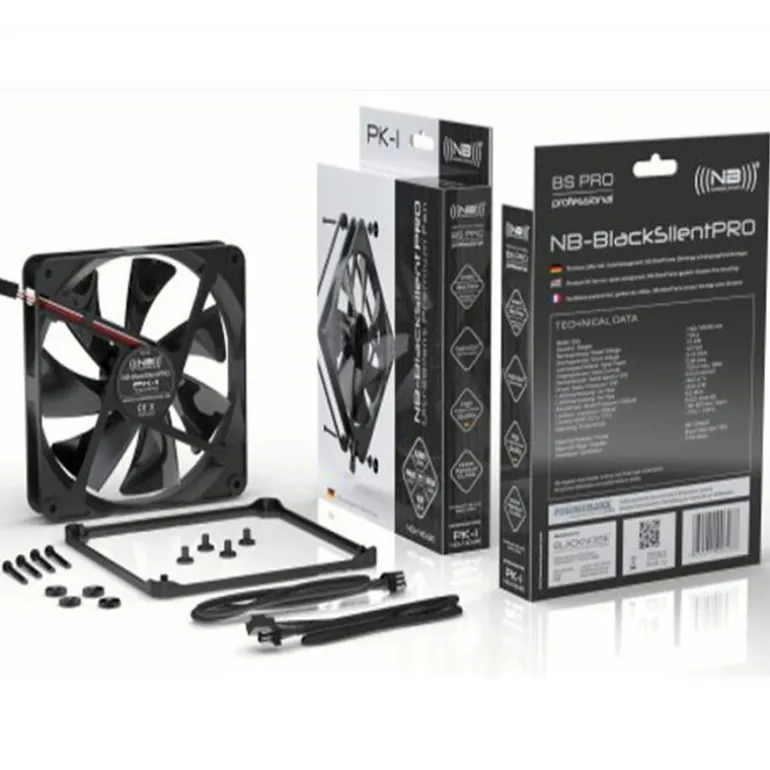 Noiseblocker BlackSilent PRO PK2 - Ventilador 14 cm