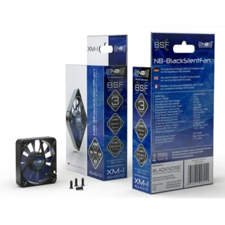 Noiseblocker BlackSilent XM1 - Ventilador 4 cm