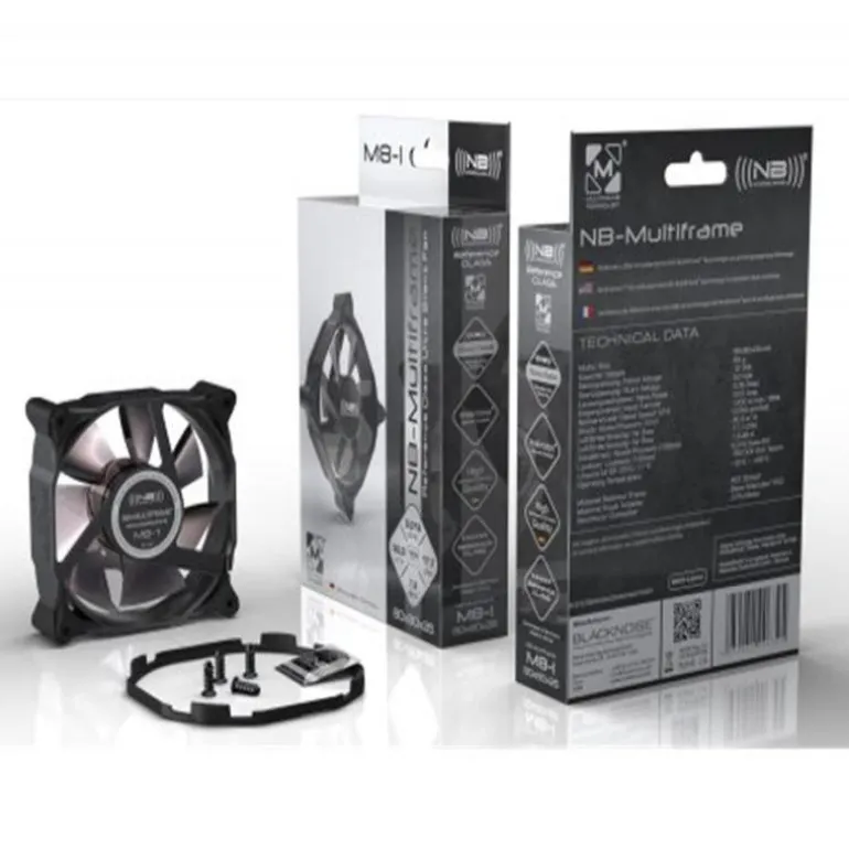 Noiseblocker Multiframe S-Series M8 S1 - Ventilador 8 cm