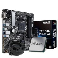 Pack  AMD Ryzen 5 3600 4.2GHz MPK + Asus Prime B450M-A II