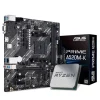 Pack  AMD Ryzen 5 3500 4.1GHz Tray + Asus Prime A520M-K