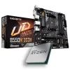 Pack  AMD Ryzen 5 5500 4.2GHz Tray + Gigabyte B550M DS3H
