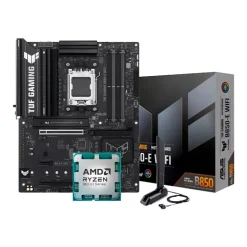 Pack AMD Ryzen 7 9850X3D 5.6GHz Tray + Asus TUF Gaming B850-E WIFI