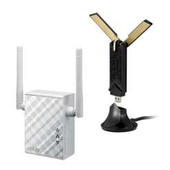 Pack  Asus AX56 USB AX1800 + P-N12 Wireless N-300