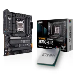 Pack  Asus TUF Gaming X670E-PLUS + AMD Ryzen 9 7950X Tray
