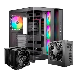 Pack  be quiet! 500 LX ARGB + 750W Gold ATX 3.1 + Pure Rock Pro 3