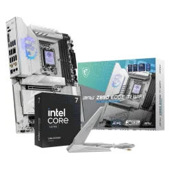 Pack  MSI MPG Z890 EDGE TI WIFI + Intel Core Ultra 7 265KF 5.5GHz Boxed