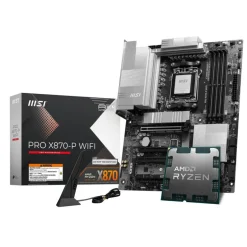 Pack  MSI PRO X870-P WIFI + AMD Ryzen 9 9950X3D 5.7GHz Tray