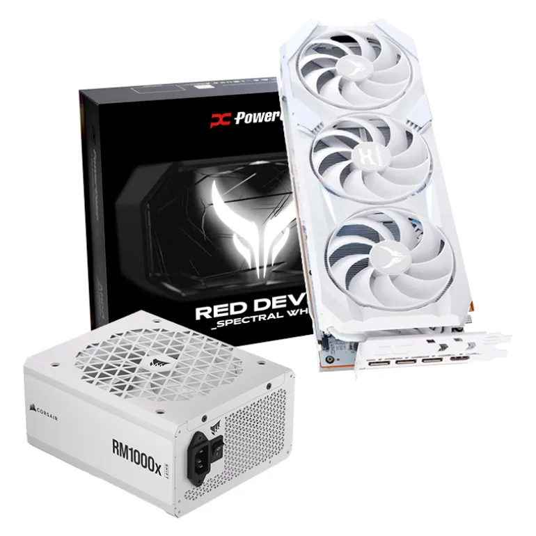 Pack  Powercolor Red Devil AMD Radeon RX 9070 XT OC 16GB +Corsair RM1000X 80 Gold 1000W ATX 3.0 Modular