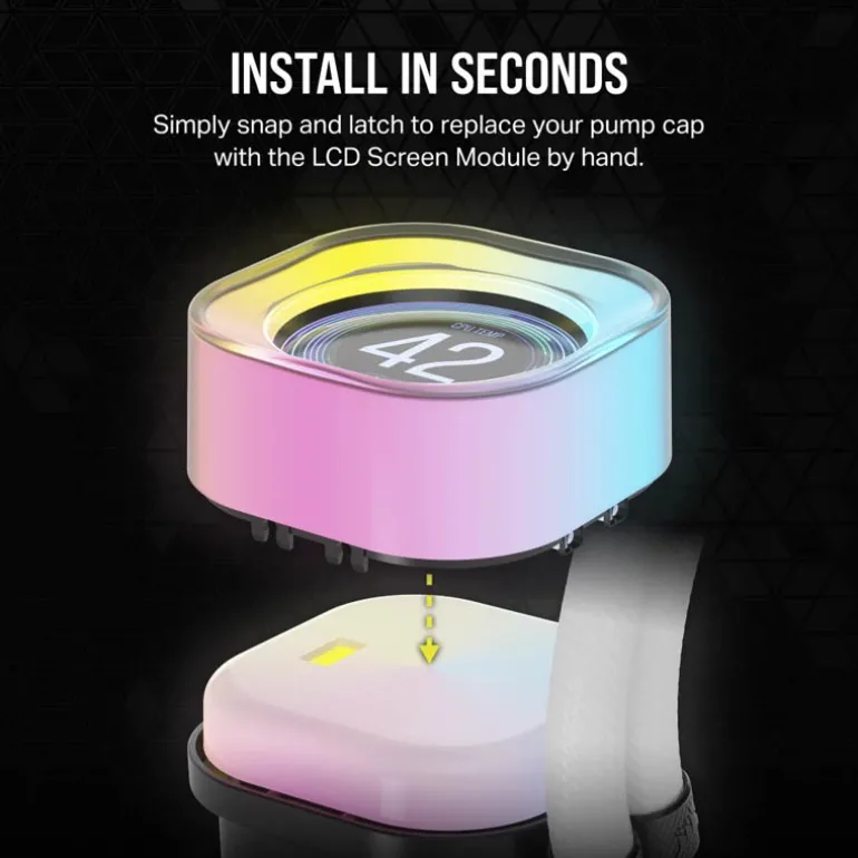 Pantalla Corsair iCUE LINK LCD Modulo Blanco