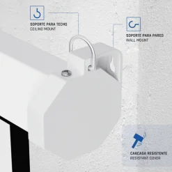 Pantalla Proyección iggual PSIMS159 Manual 72