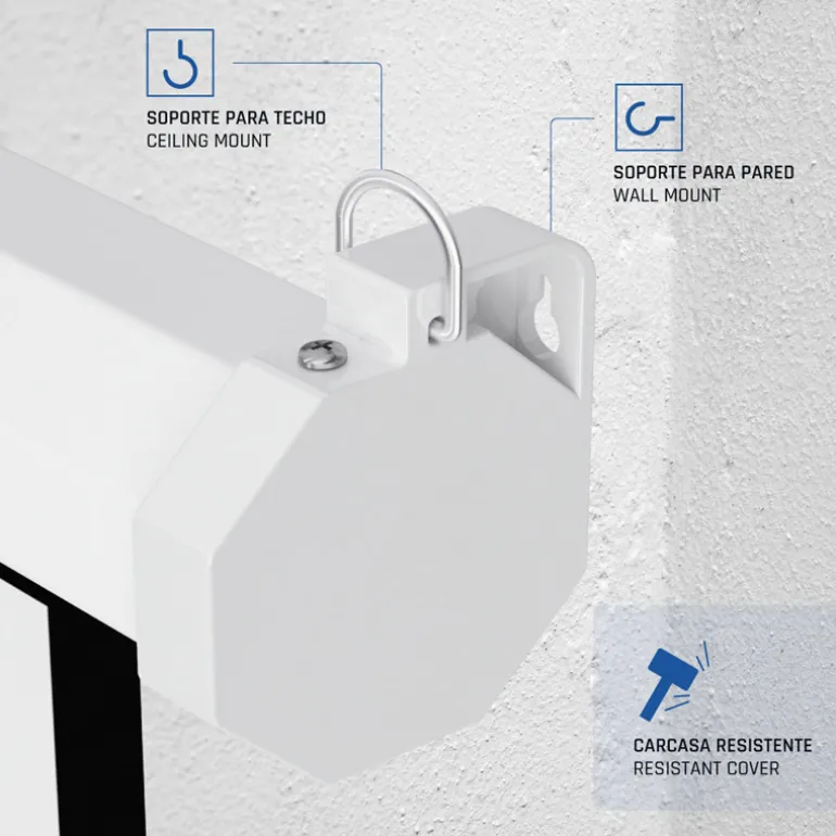 Pantalla Proyección iggual PSIMS159 Manual 72" 159x89cm