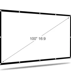Pantalla Proyección iggual Plegable ECO-COST 100" 16:9