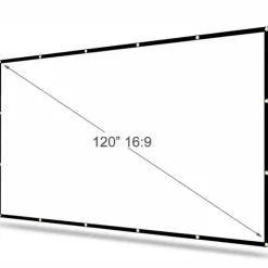 Pantalla Proyección iggual Plegable ECO-COST 120" 16:9
