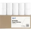 Papel Térmico iggual Caja 50 Rollos Sin BPA 80x80mm