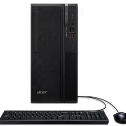 PC Sobremesa Acer Veriton VS2735G U7-265 32GB 1TB W11P Con Teclado Y Ratón Negro