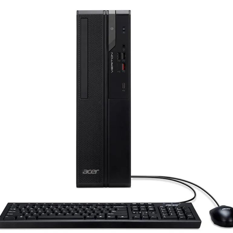 PC Sobremesa Acer Veriton VX2730G U7-265 16GB 512GB W11P Con Teclado Y Ratón Negro