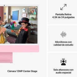 PC Todo En Uno Apple iMac M4 16GB 256GB 24